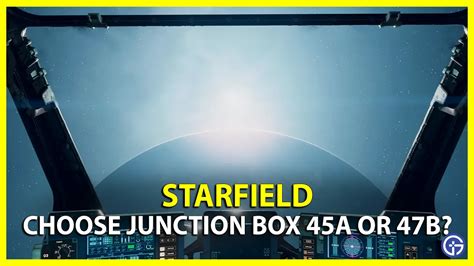 locate junction box starfield|starfield junction box requires computer.